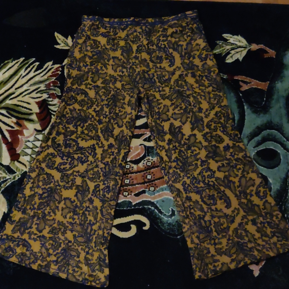 Cropped casual dress pant